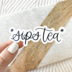 *Sips Tea | Sticker