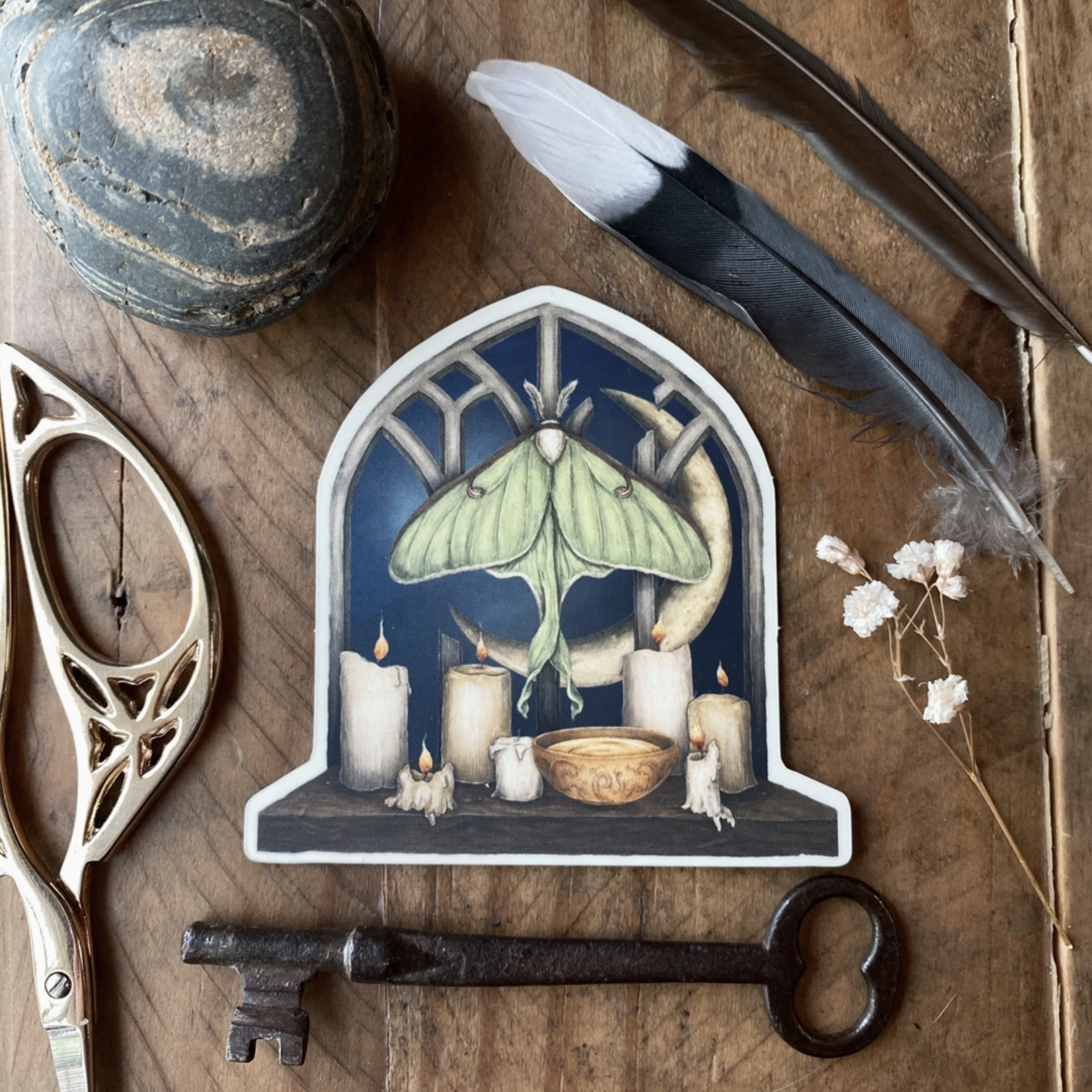 Luna Moth | Sticker