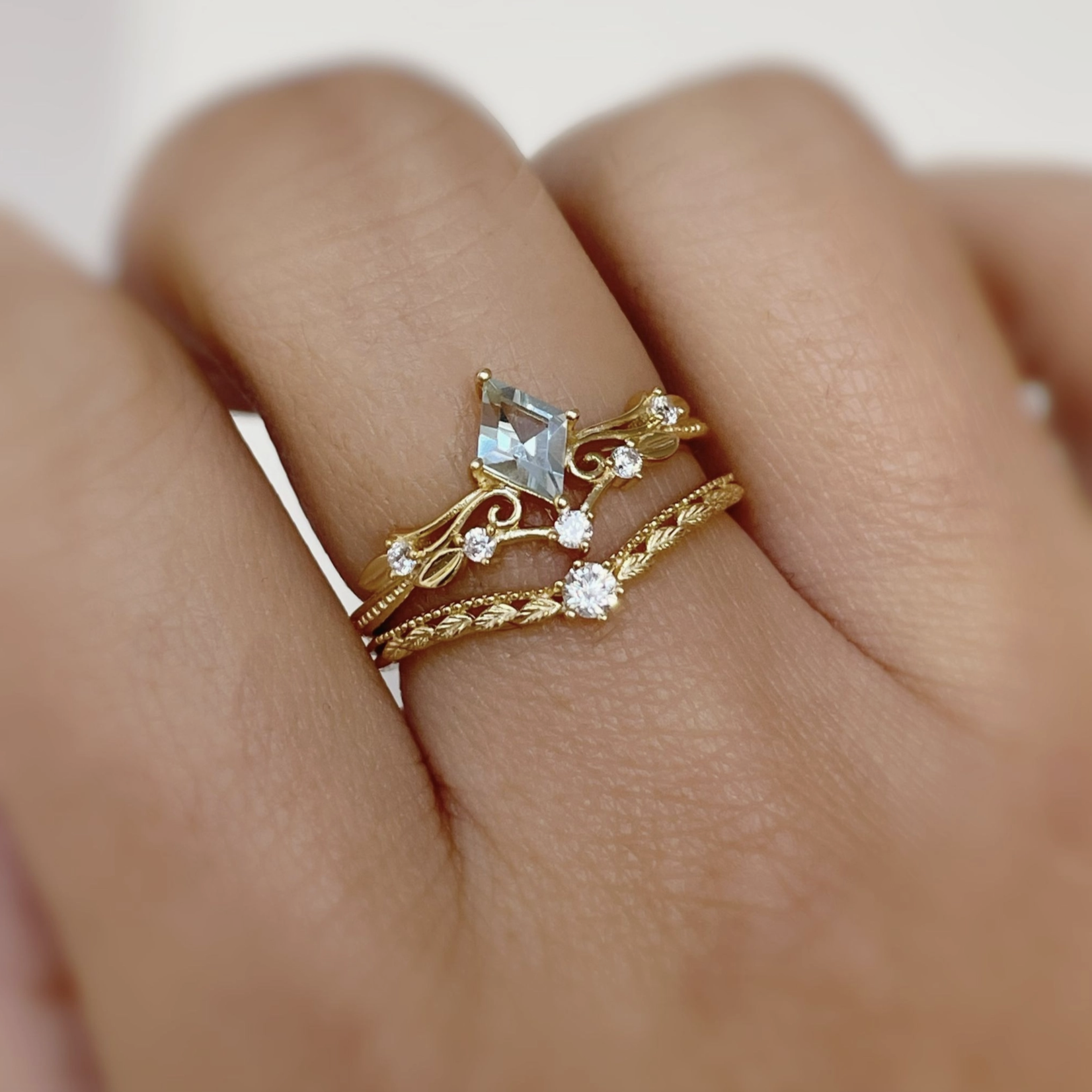 Avalon Stacking Ring · Yellow Gold Vermeil ·