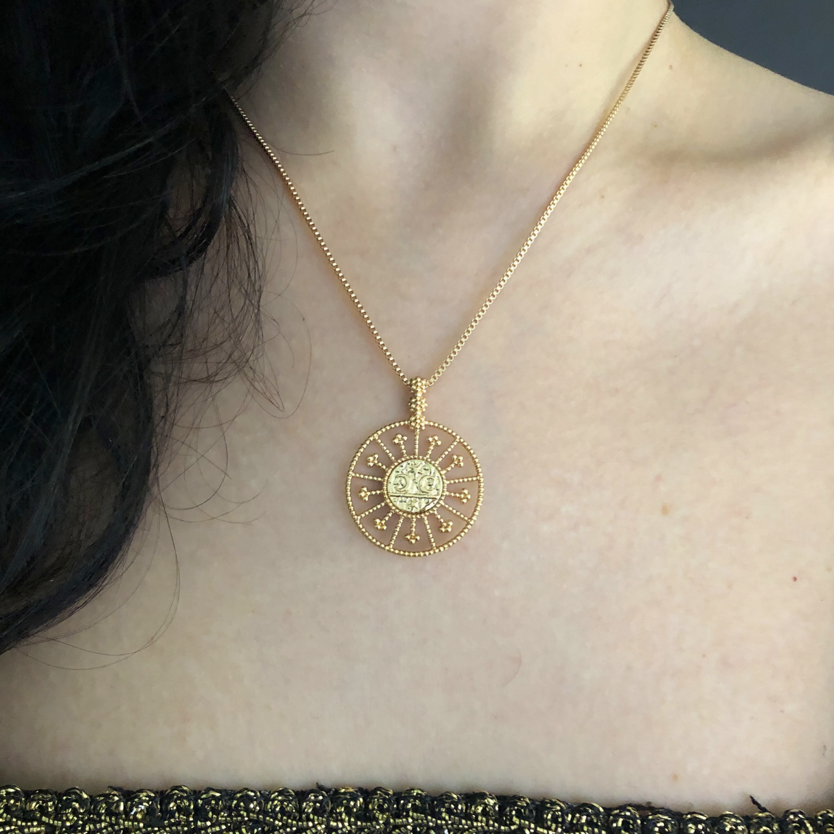 Morgana Spell Necklace · 18K Gold Plating