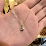 Aquamarine Pendant Necklace · 18K Gold