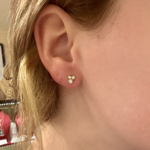 *Triple Constellation Studs · 14K Gold