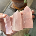 Rose Quartz | Standing Point | 75-95mm | Brazil