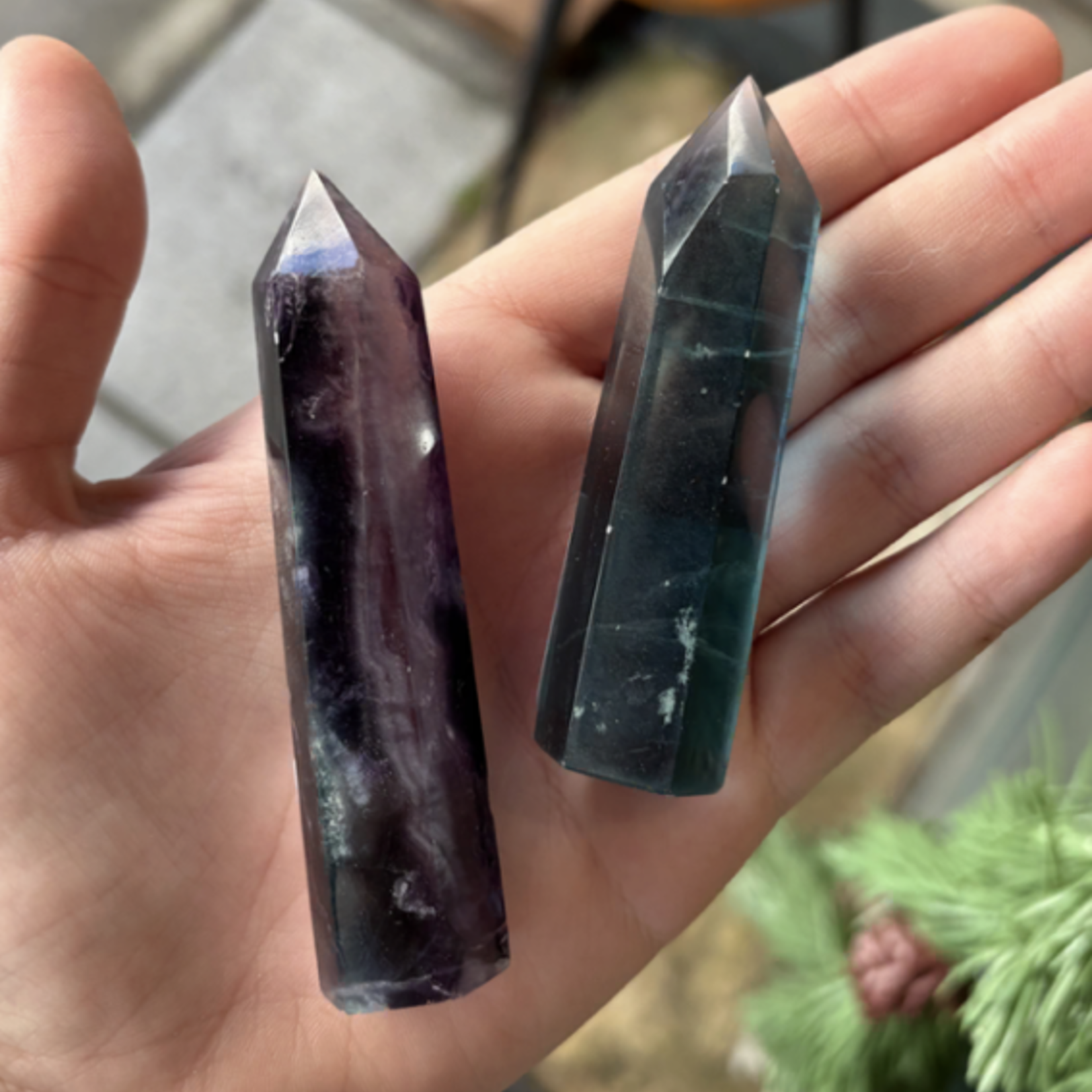 Rainbow Fluorite | Polished Point | 85-95mm