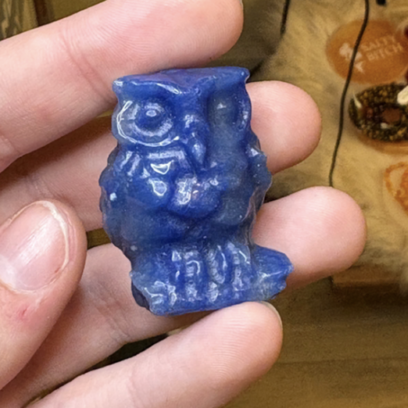 Crystal Carved Owl |
