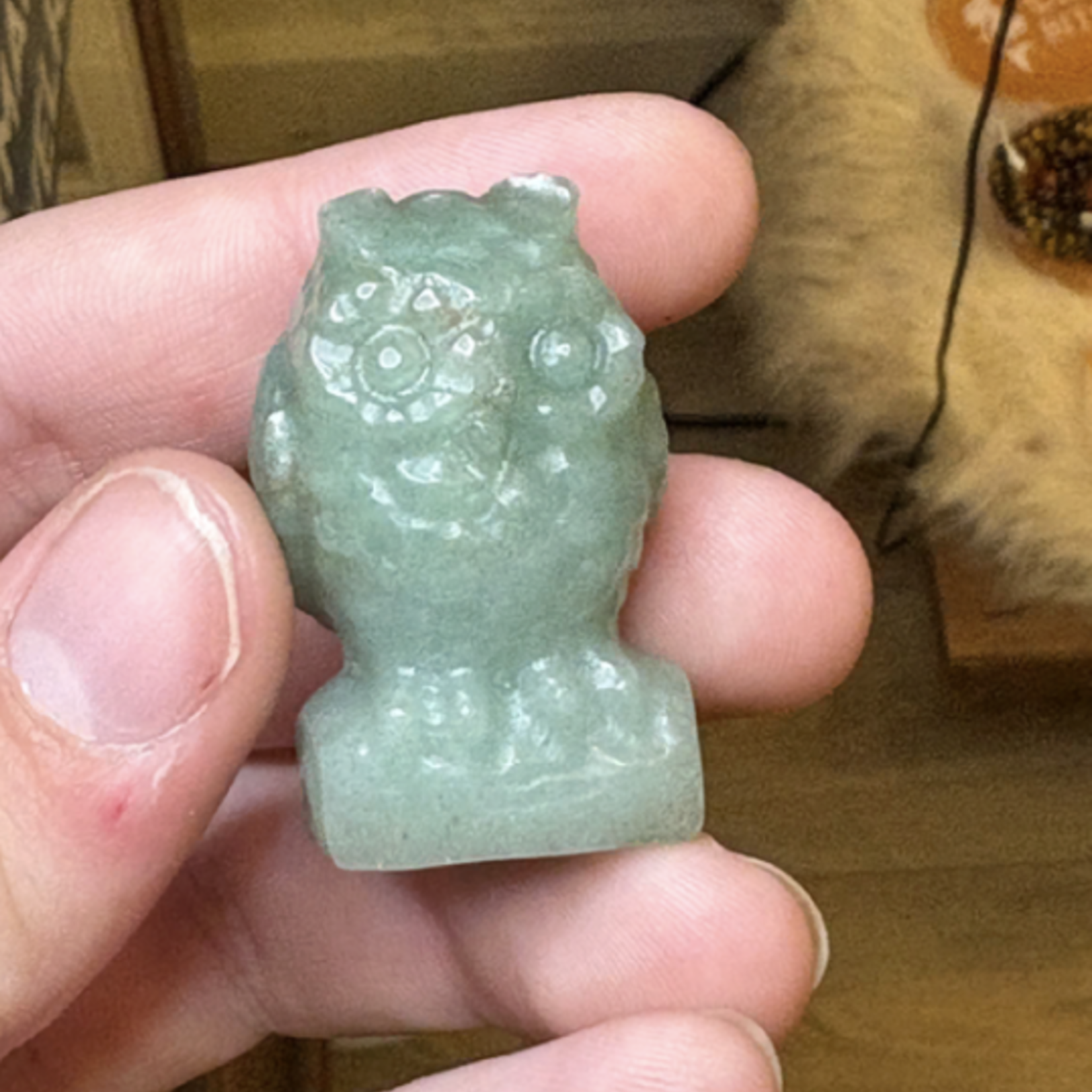 Crystal Carved Owl |
