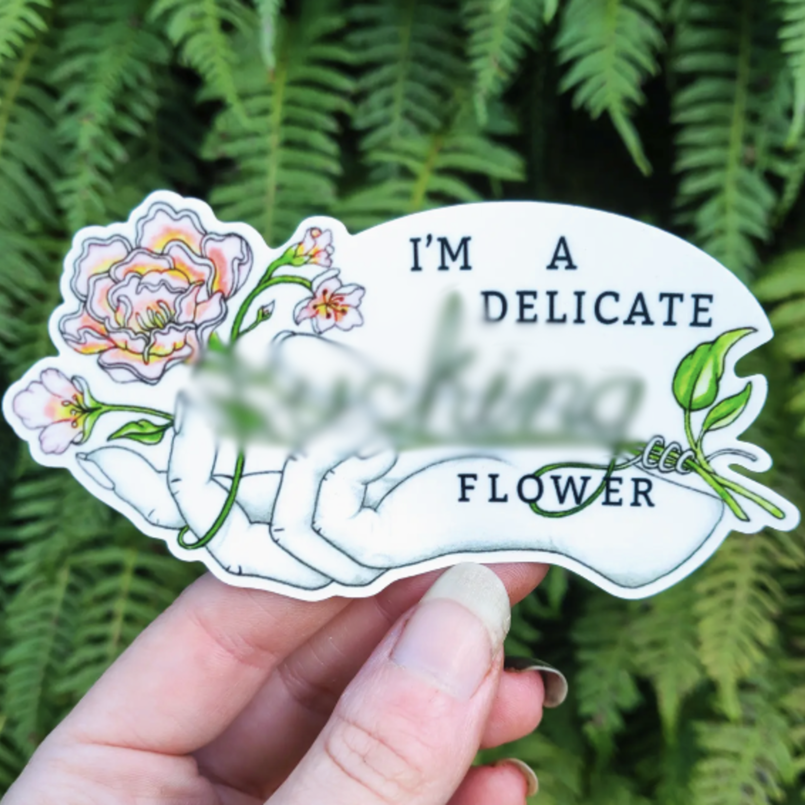 Delicate Flower | Sticker