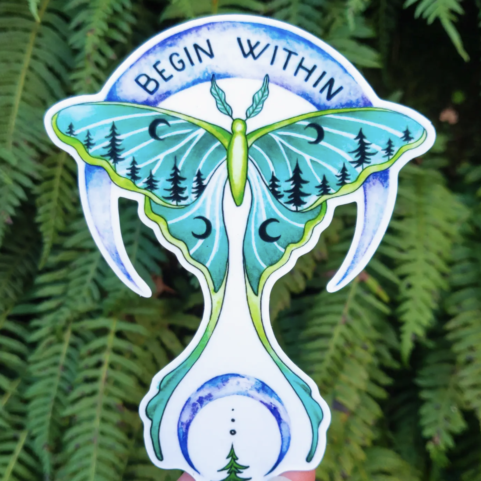 Begin Within | Sticker