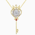 Rosa Key Three-Way Necklace · Yellow Gold Vermeil