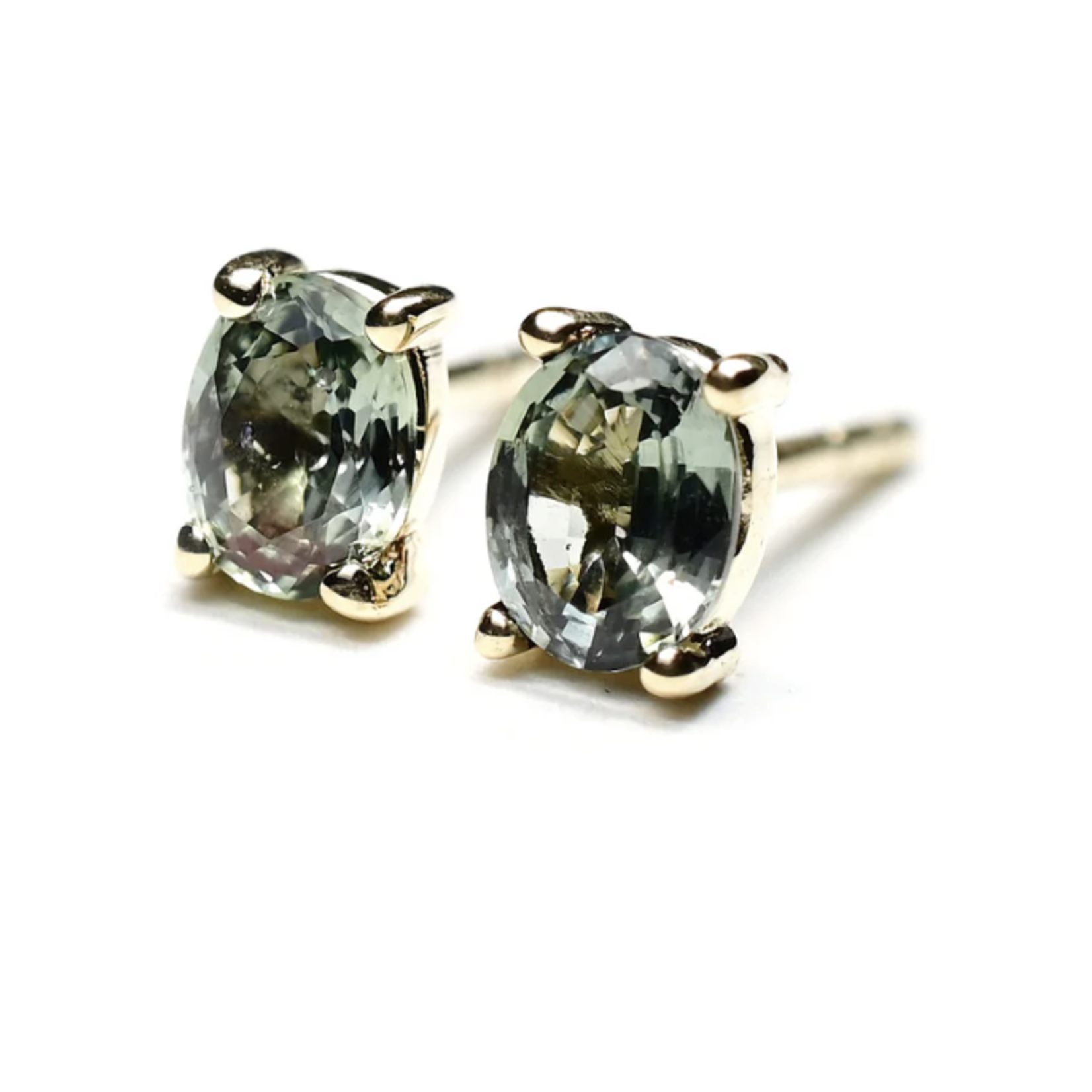 Royal Mile Studs Sapphire · 14K Gold