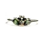 Ava Black Diamond Ring · 14K Gold · 8