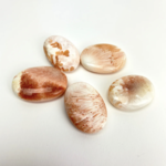 Crystal Polished Palmstone | 30-40mm | "A" Grade | Pink Scolecite | India