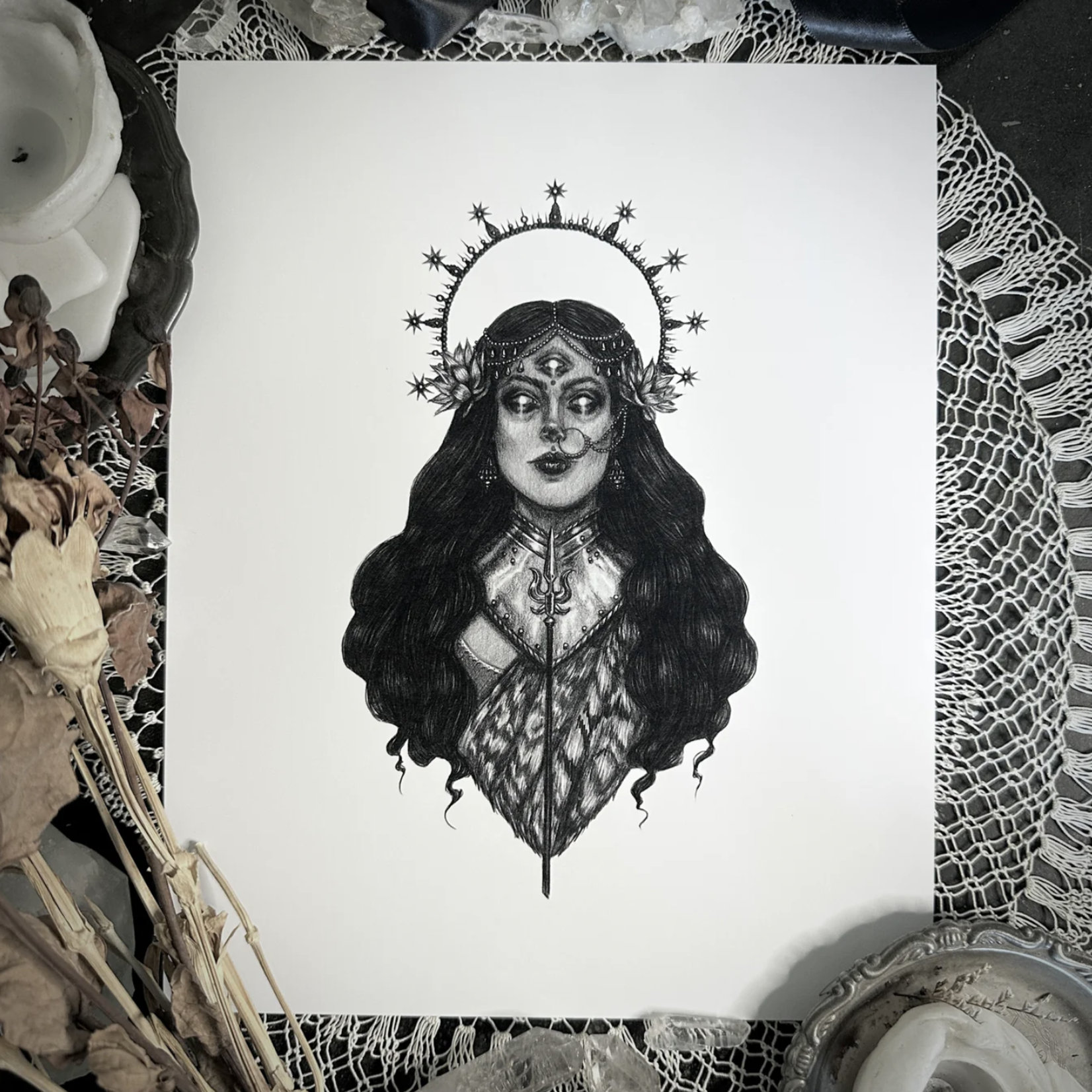 *Durga Fine Art Print | 8x10