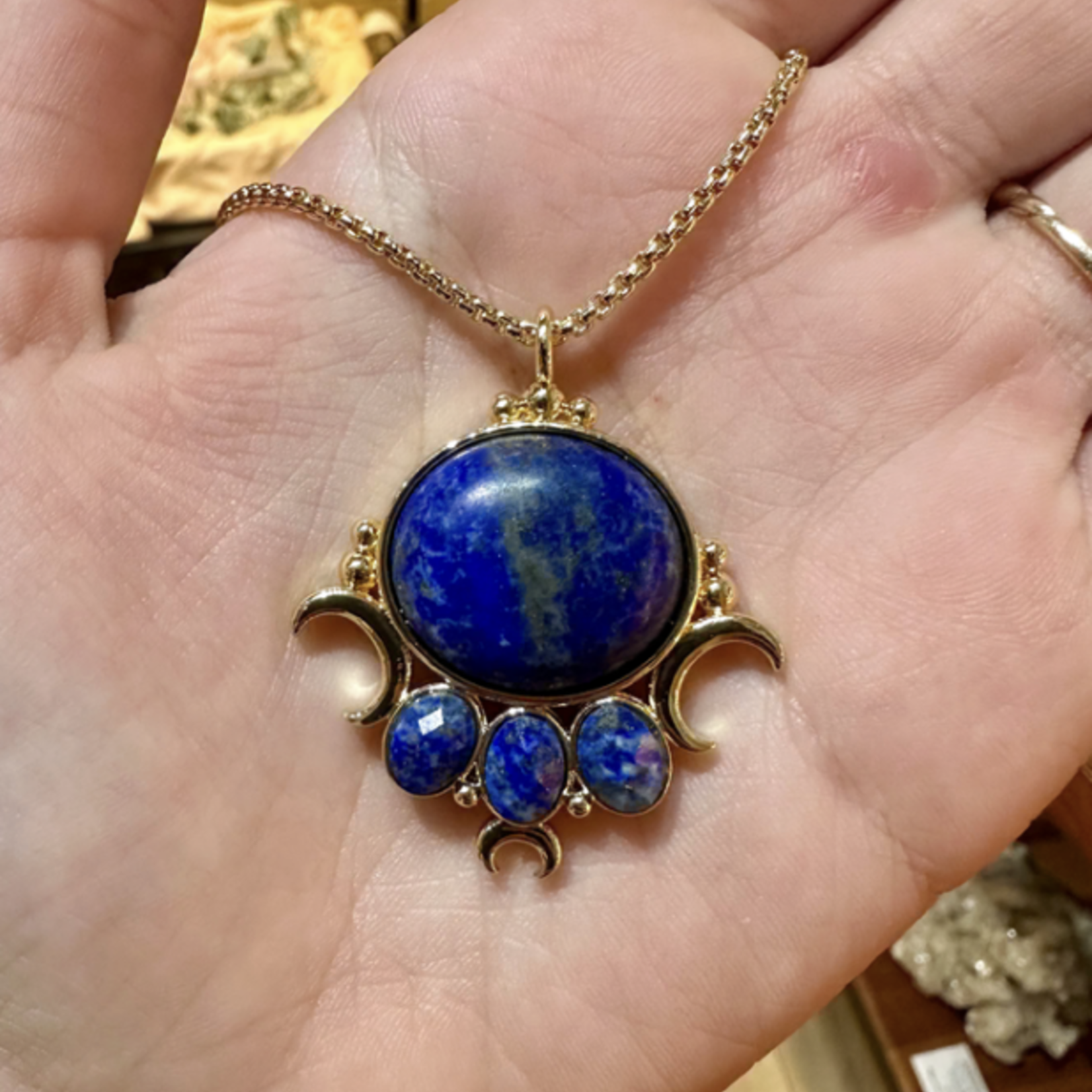 The Priestess Necklace · 18K Gold Plating ·