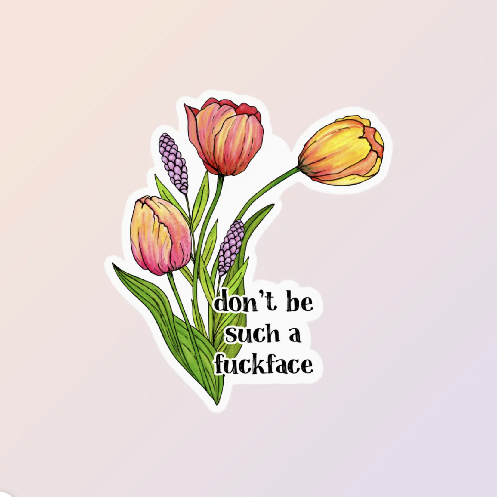 Don't Be A Fuckface | Sticker