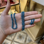 Crystal Chip Necklace · Apatite · 36"