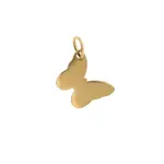 *Charm Bar · Gold · Flat Butterfly GCH118