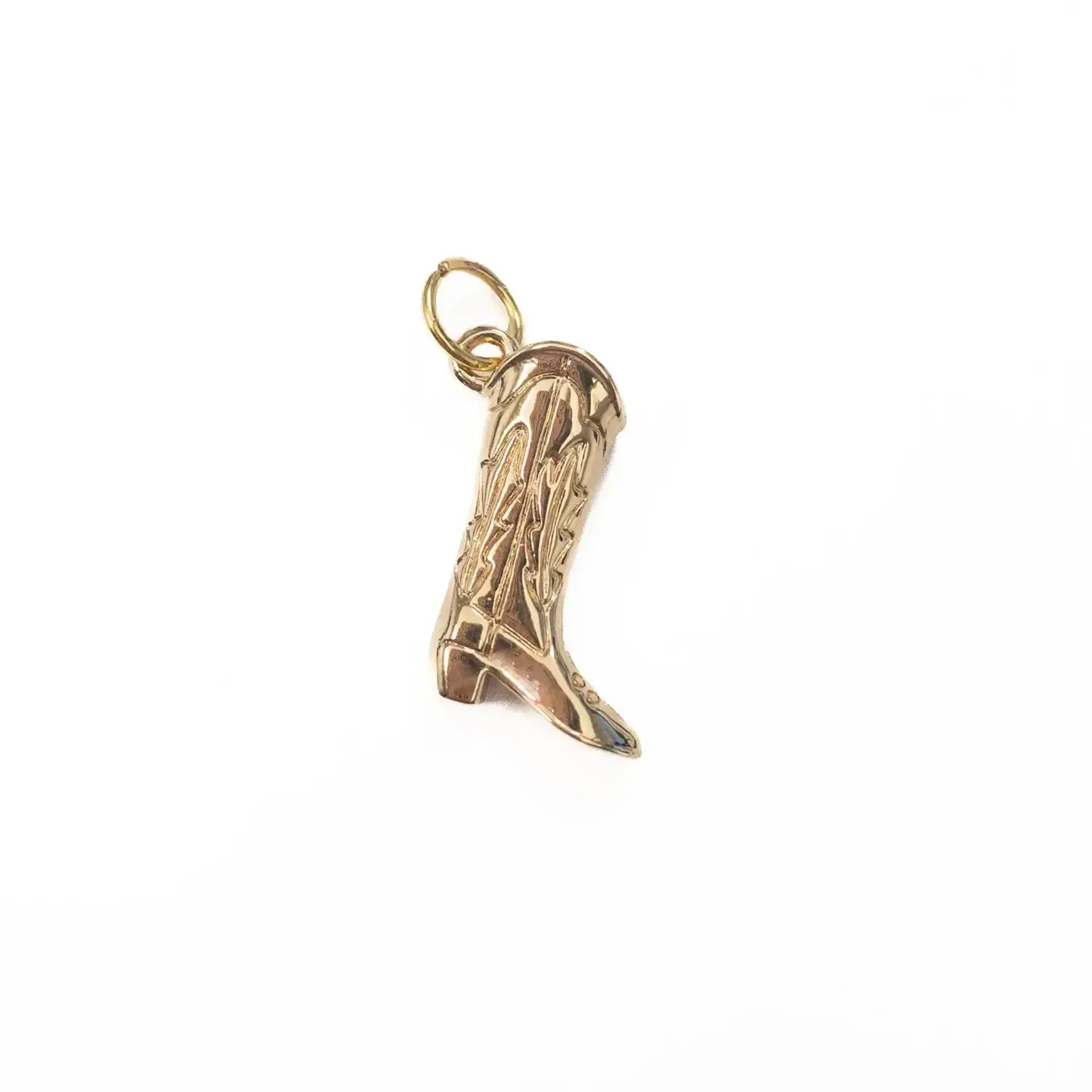 Charm Bar · Gold · Cowgirl Boot GCH101