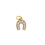 Charm Bar · Gold · Gem Horseshoe GHC176