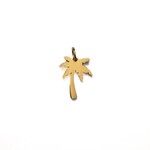 Charm Bar · Gold · Flat Palm Tree GCH119