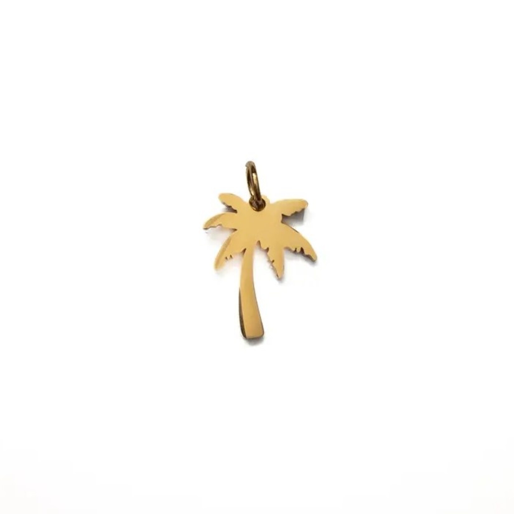 Charm Bar · Gold · Flat Palm Tree GCH119