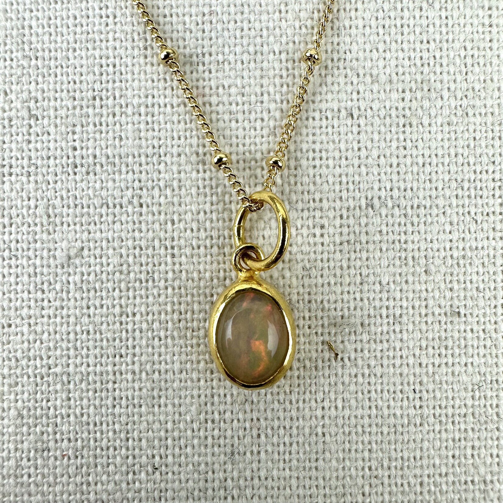 Prehistoric Works Oval Opal 1 · 24K Gold
