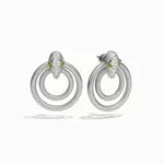Snake Doorknocker Earrings · Sterling Silver
