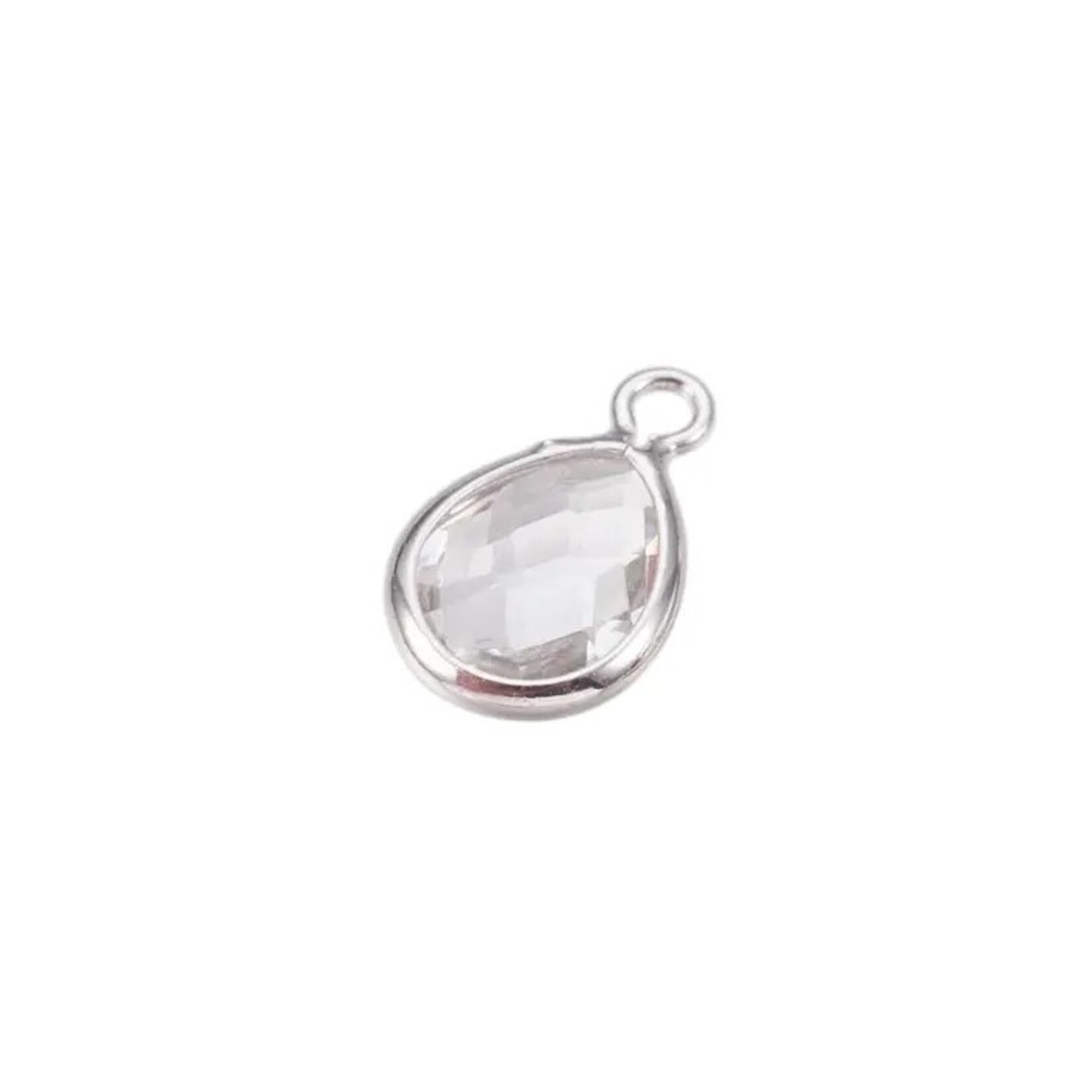 The Charm Bar Company Charm Bar · Silver · Stone Droplet