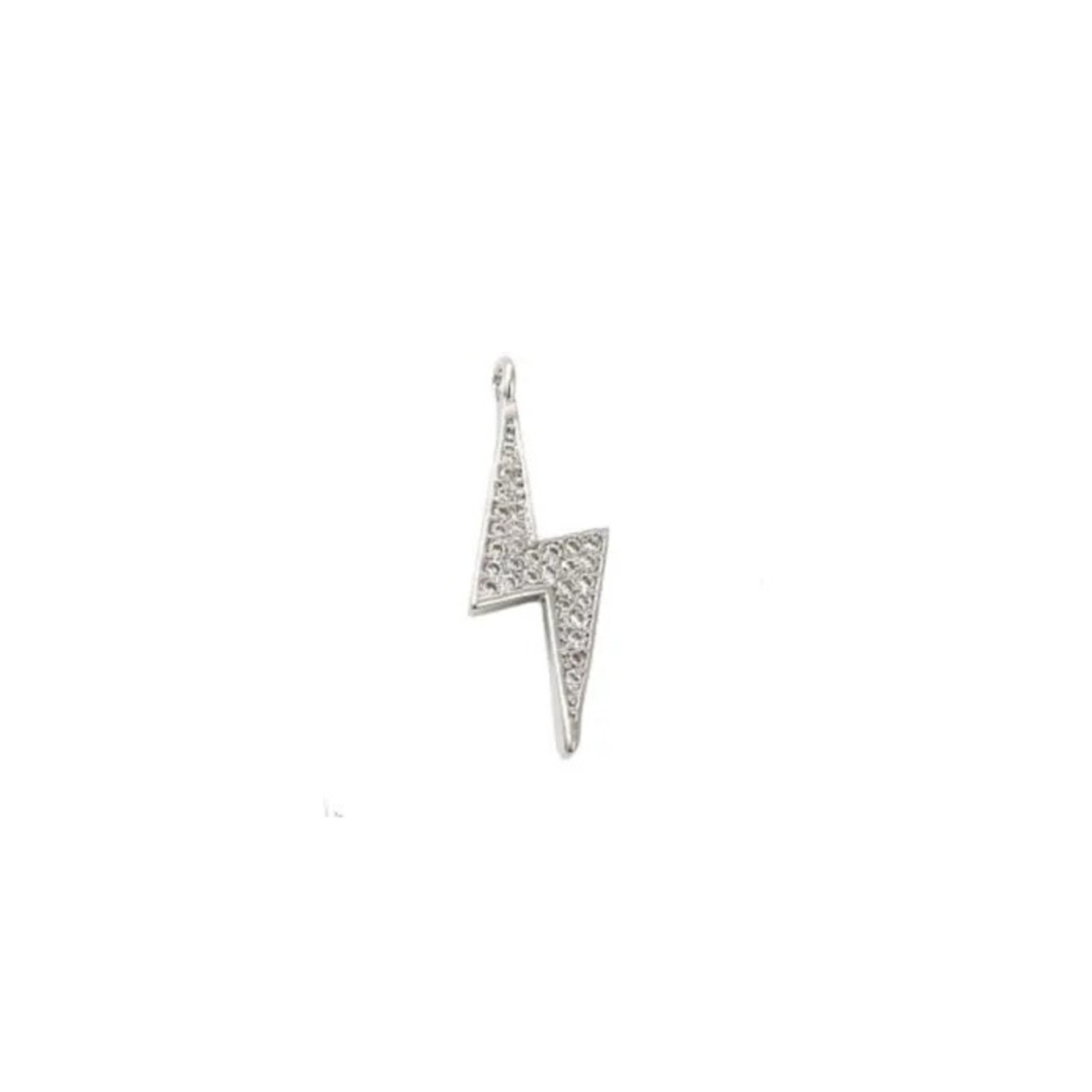 The Charm Bar Company Charm Bar · Silver · Lightning Bolt
