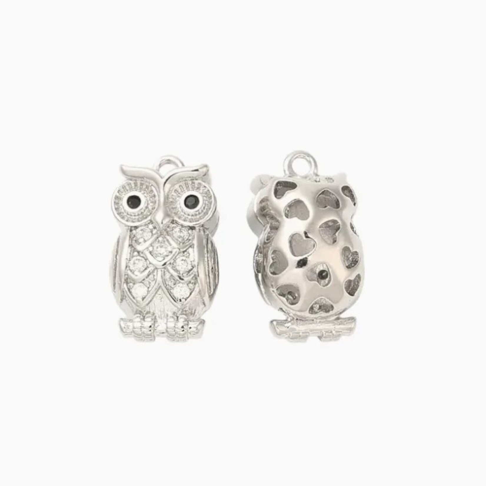 The Charm Bar Company Charm Bar · Silver · Owl