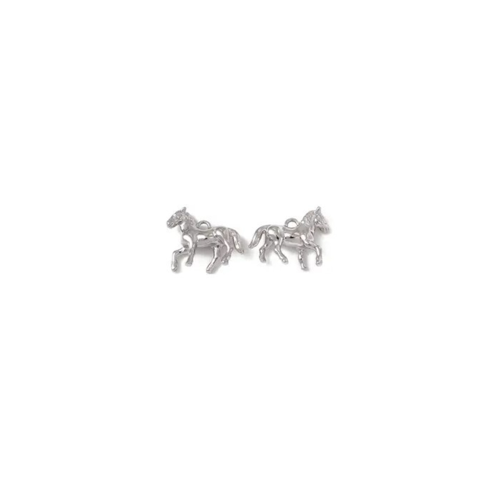 The Charm Bar Company Charm Bar · Silver · Prancing Horse