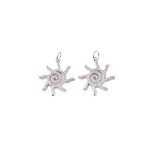 The Charm Bar Company Charm Bar · Silver · Swirly Sun
