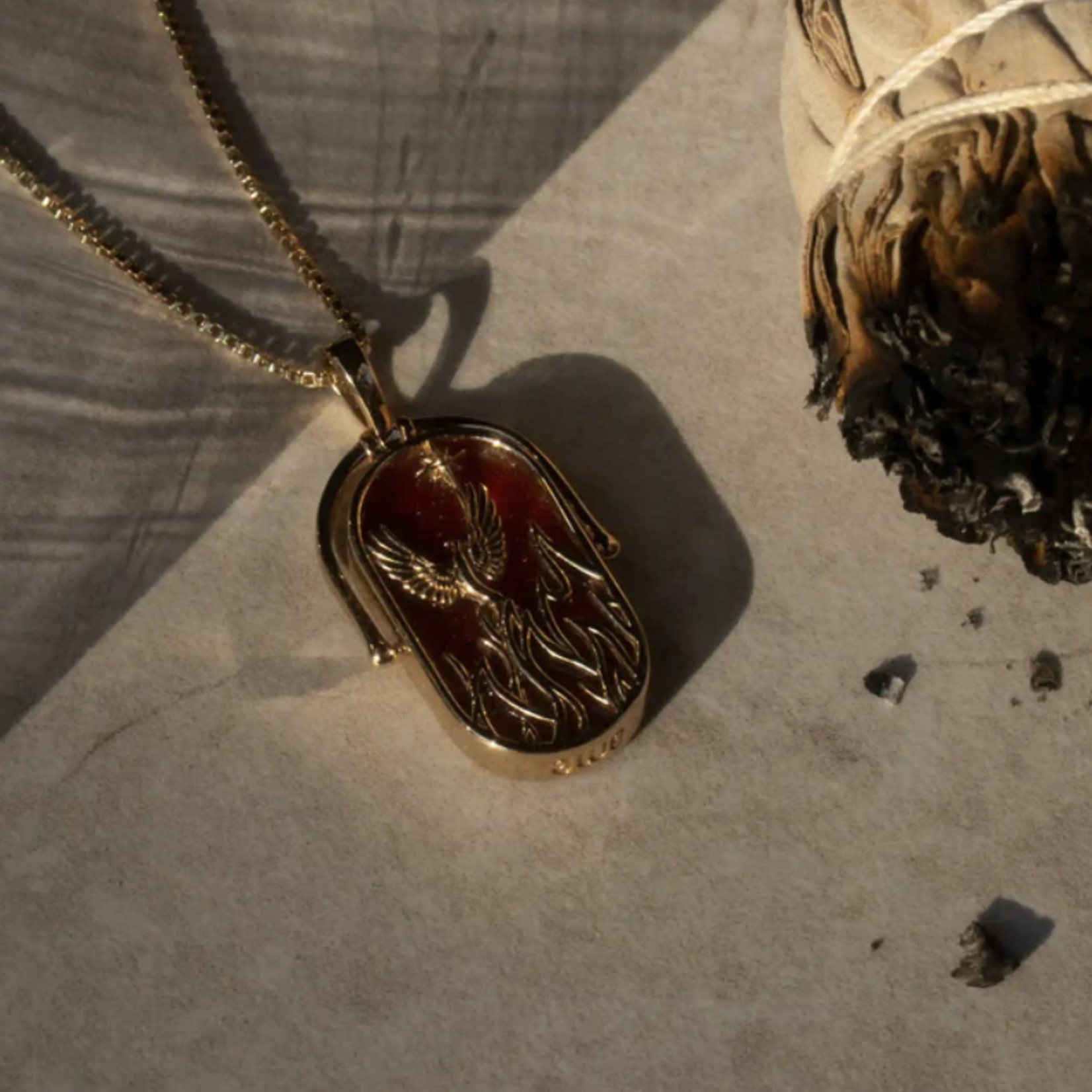 Fire Element Necklace ·