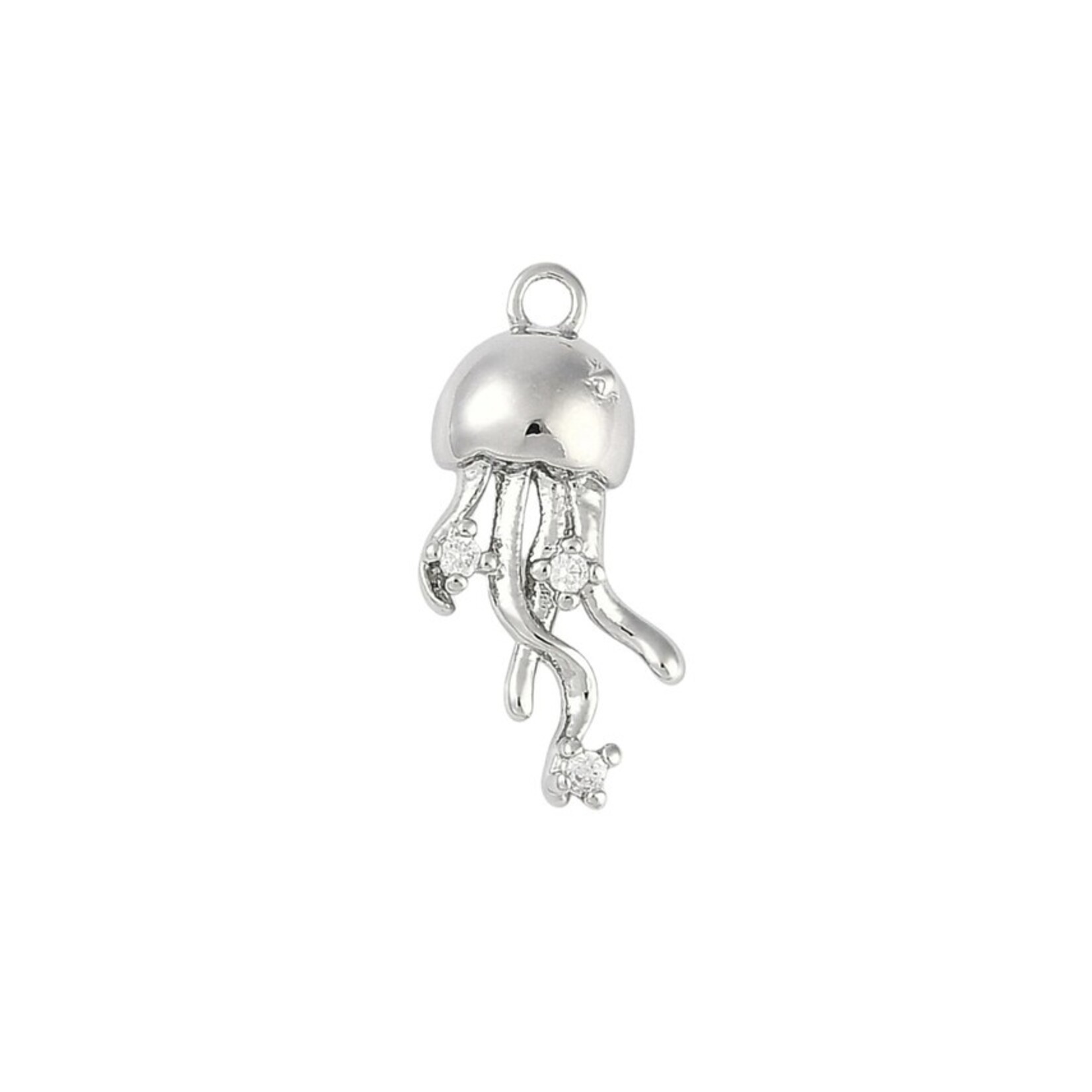 The Charm Bar Company Charm Bar · Silver · Gem Sea Jelly