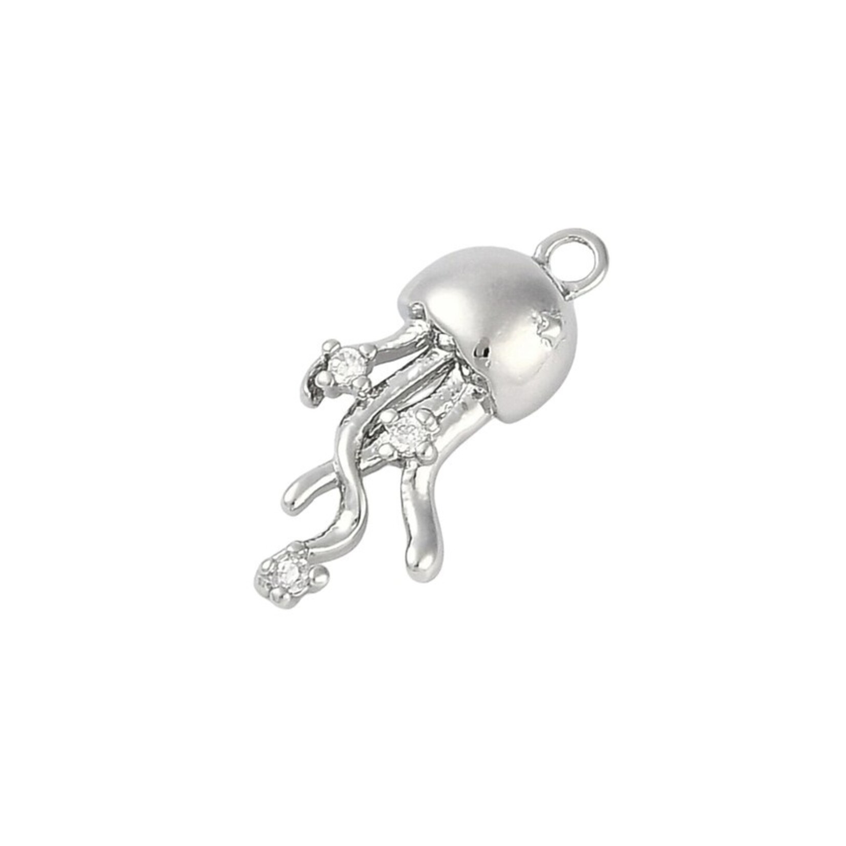 The Charm Bar Company Charm Bar · Silver · Gem Sea Jelly