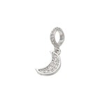The Charm Bar Company Charm Bar · Silver · Tiny Gem Moon