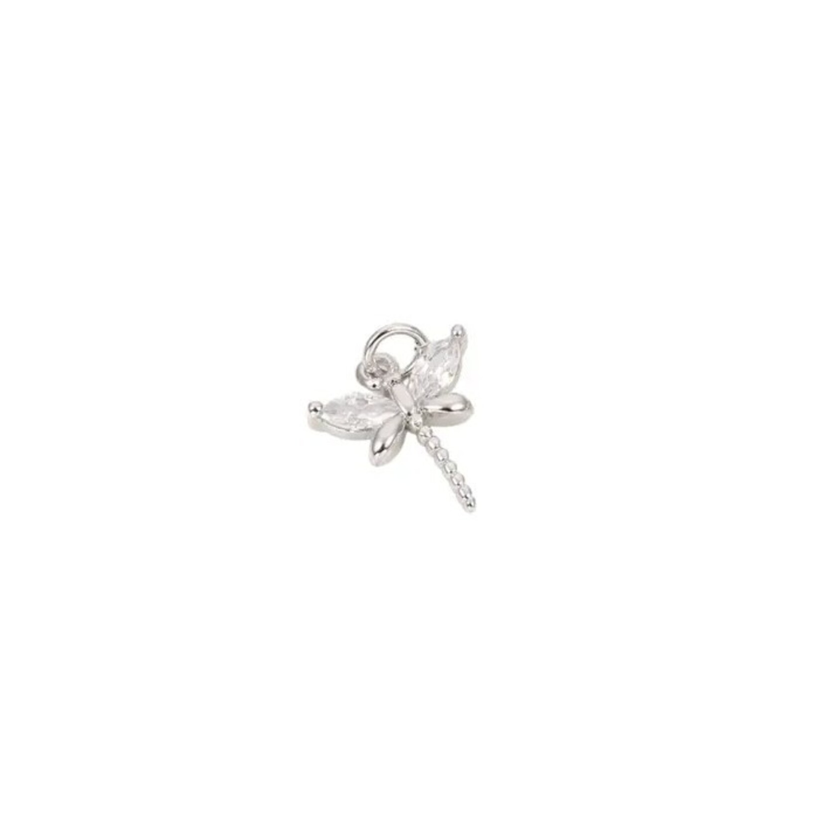 The Charm Bar Company Charm Bar · Silver · Gem Dragonfly