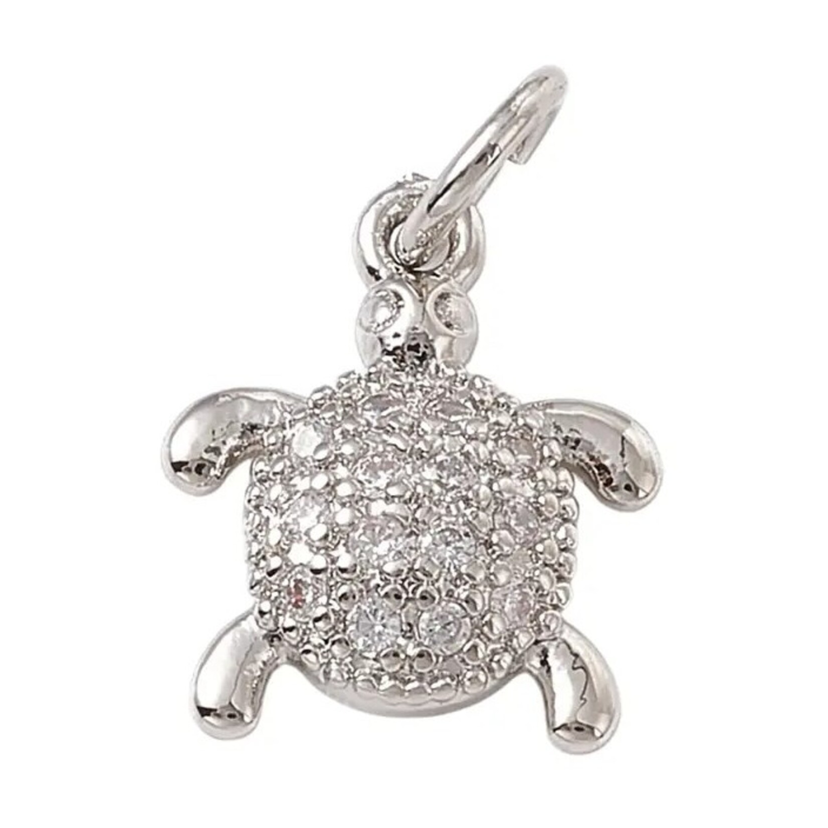 The Charm Bar Company Charm Bar · Silver · Gem Turtle