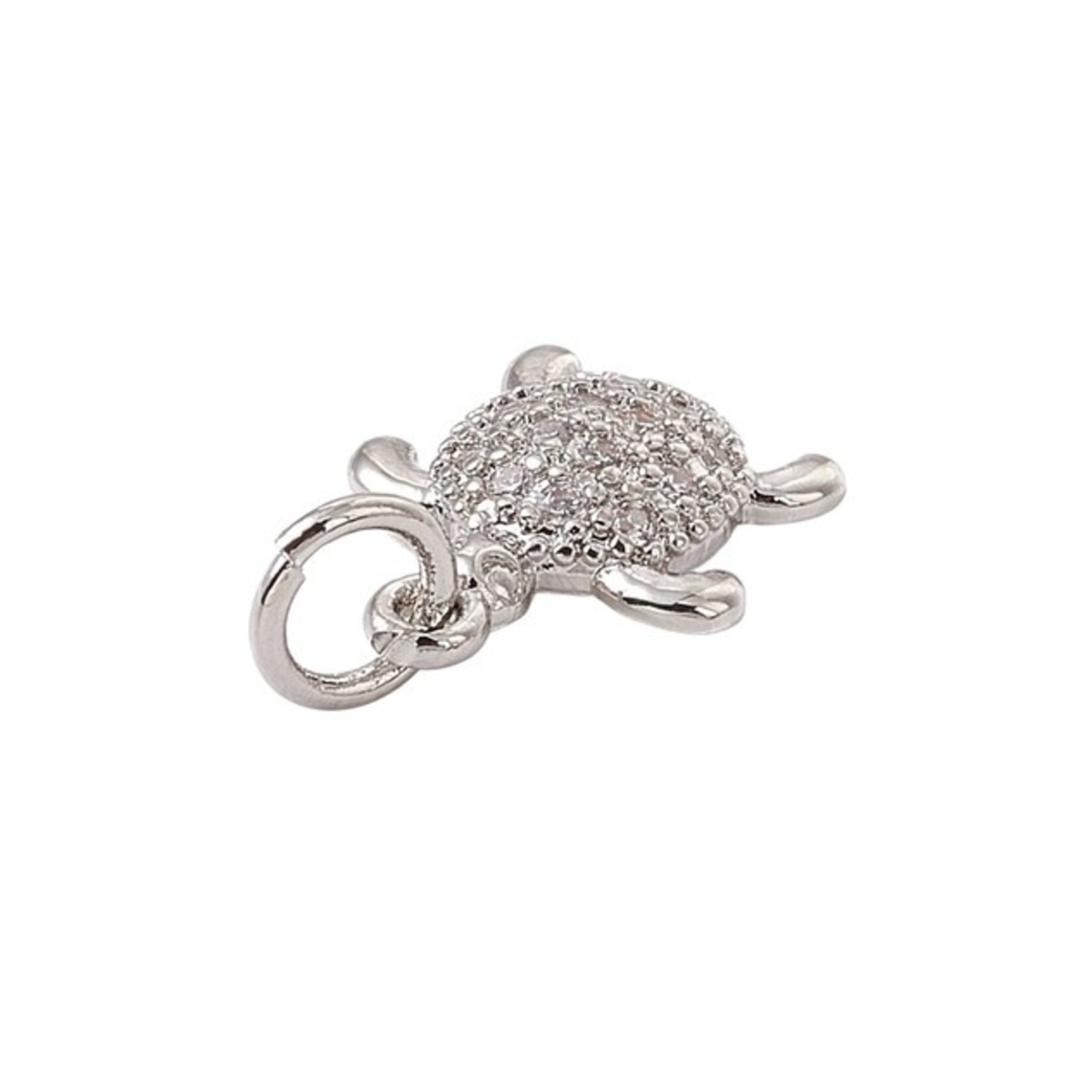 The Charm Bar Company Charm Bar · Silver · Gem Turtle