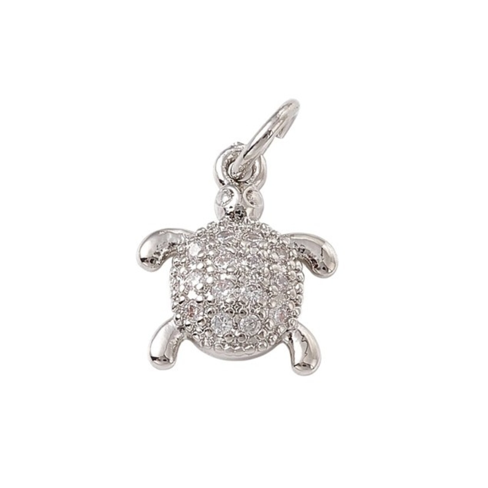 The Charm Bar Company Charm Bar · Silver · Gem Turtle