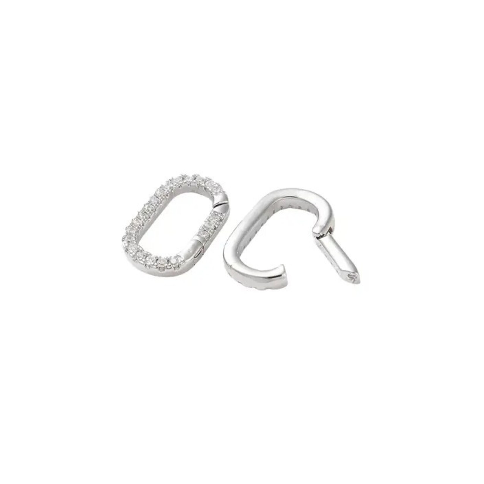 The Charm Bar Company Charm Bar · Silver · Clasp · Blair Carabiner