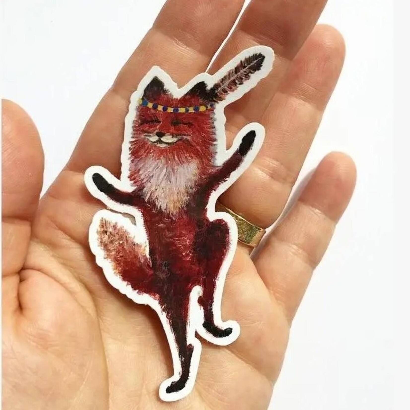 Jahna Vashti Dancing Fox | Sticker