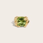 *Queen of the Fairies Statement Ring · 14K Gold Vermeil · 8