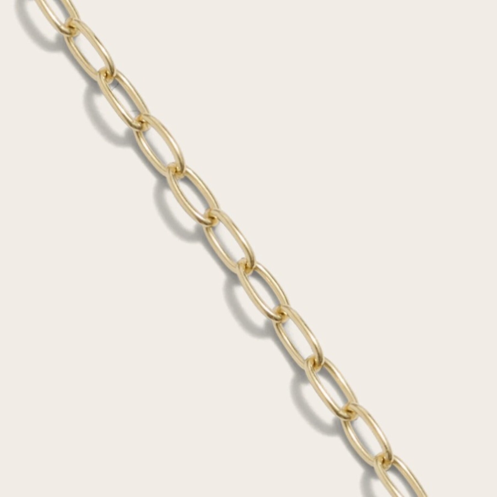 16-18" Gold Mini Paperclip - Awe Replacement Chain