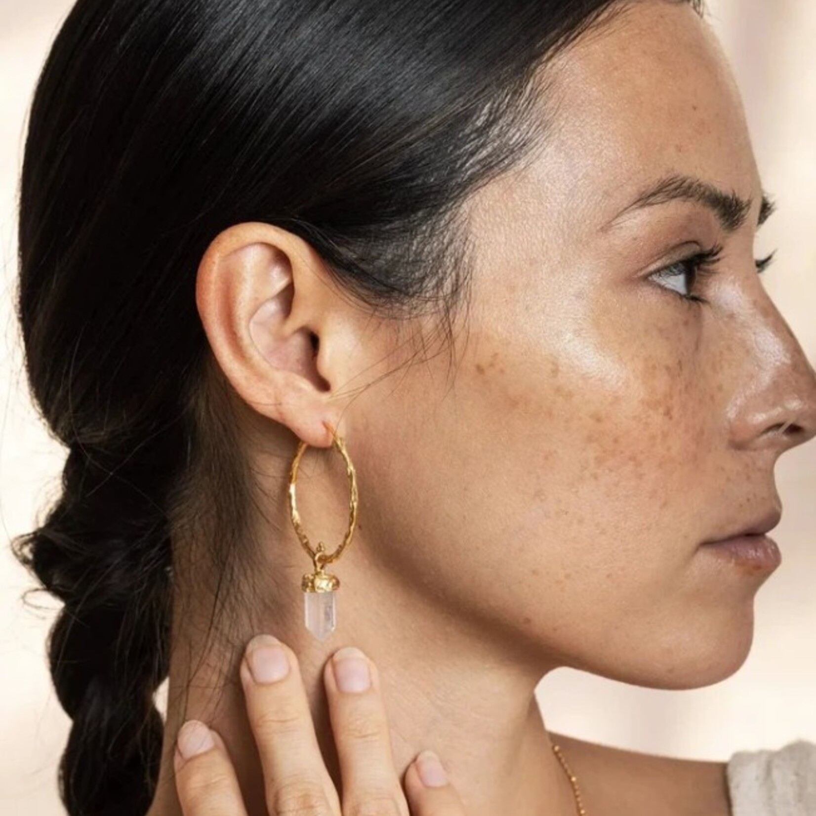 I Am At Peace · Hoop Earrings