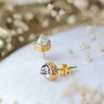 Magic of Life Stud Earrings · 22K Gold Vermeil
