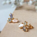 Asmara Stud Earrings · 22K Gold Vermeil
