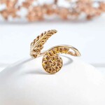 Fern Ring · Bronze · Adjustable