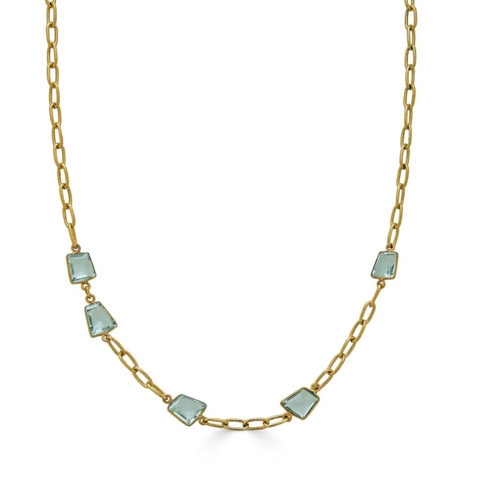 Loni Paul Jewelry Asymmetrical Quartz Crystal Necklace · Gold