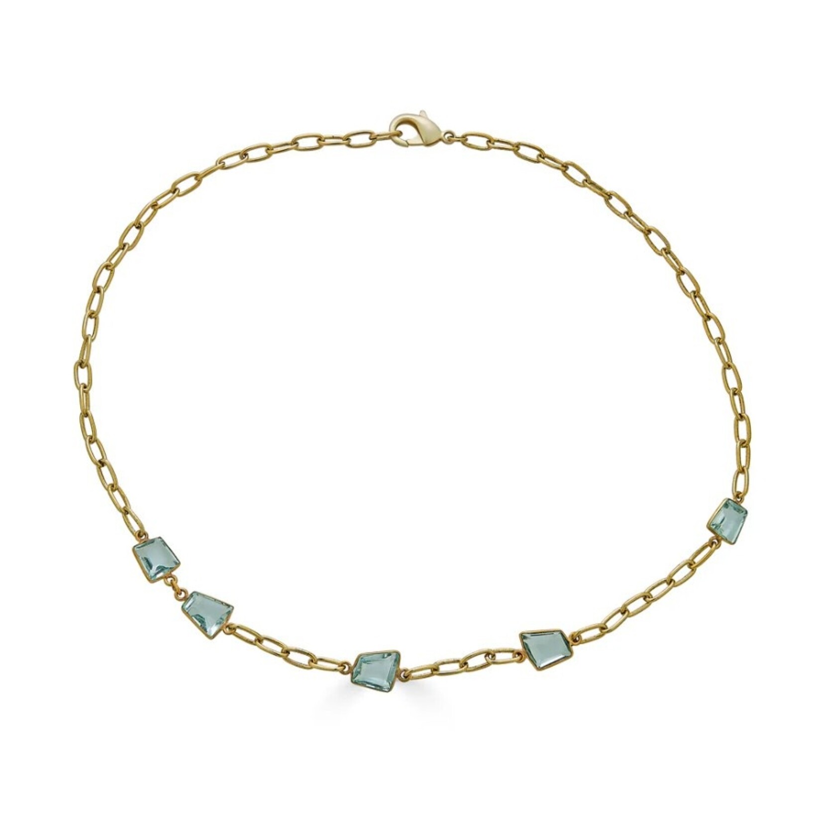 Loni Paul Jewelry Asymmetrical Quartz Crystal Necklace · Gold